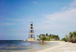 Only metallic lighthouse of the Caribbean turns 107years as the guardian of the Cuban western seas.   
